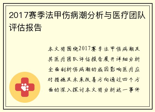 2017赛季法甲伤病潮分析与医疗团队评估报告